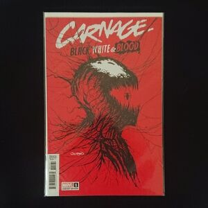 Marvel Comics - Carnage Black, White, and Blood Comic Book #1 - Variant
